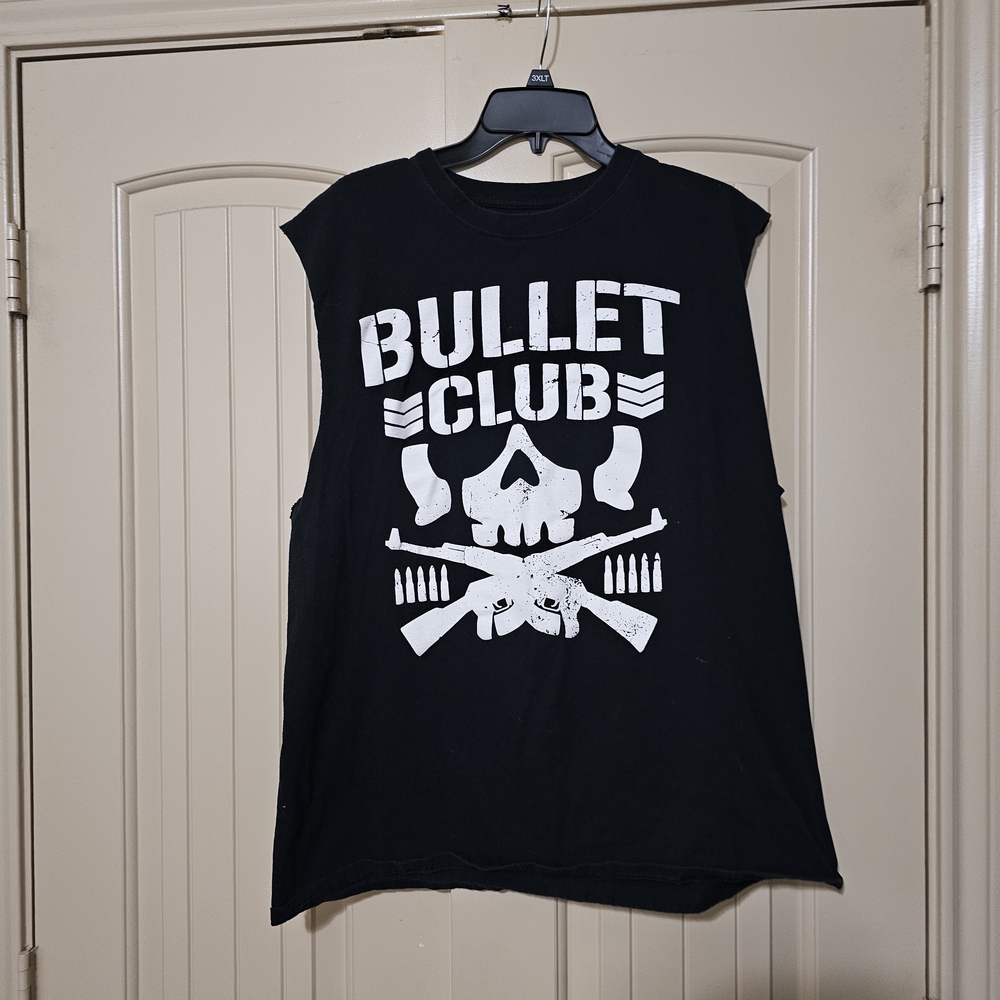 Men's Black Sleeveless Top